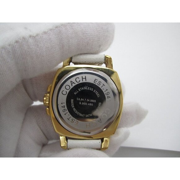 Women's Coach Quartz WR Analog 36mm Dial Causal Round Watch (F781) - Picture 3 of 9